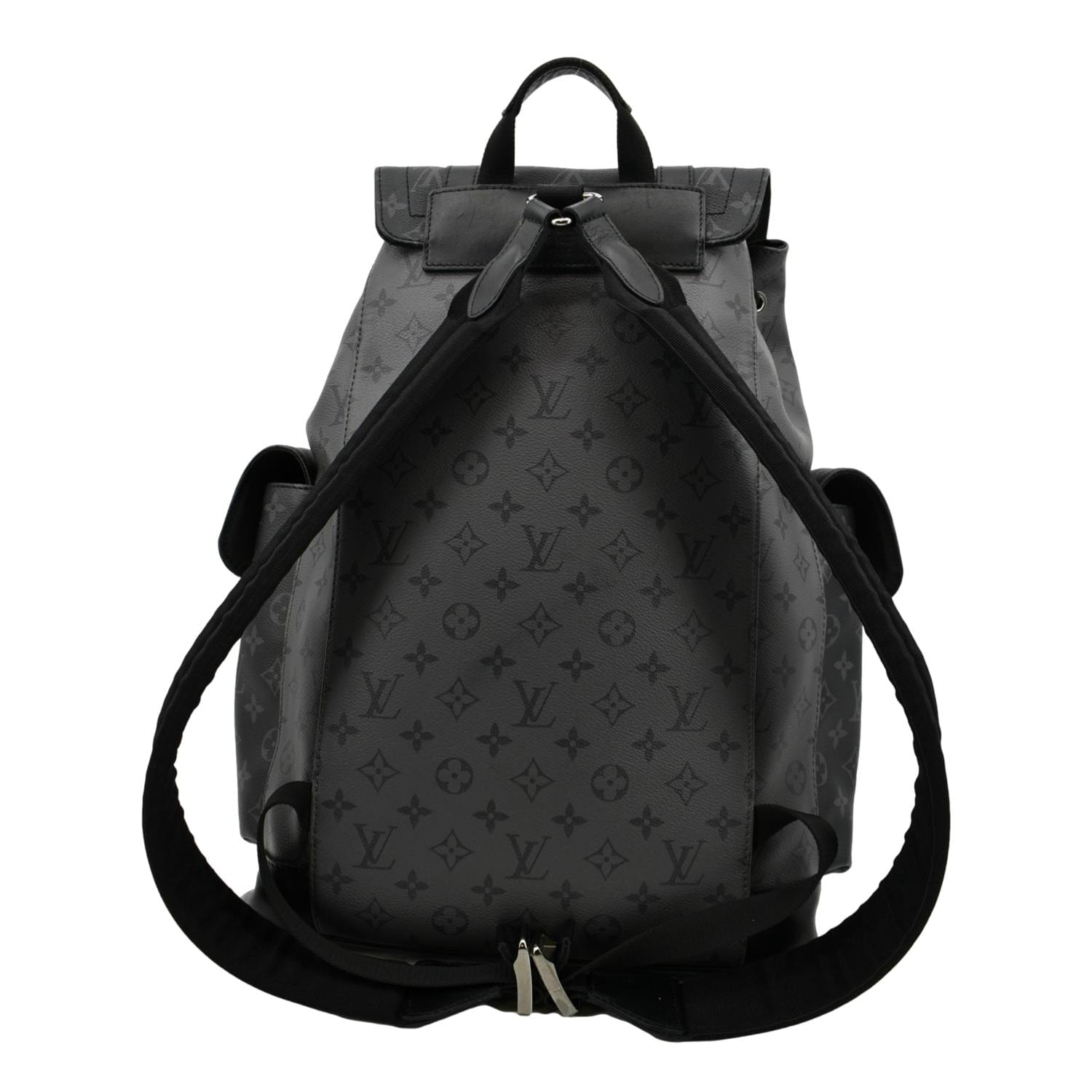 louis vuitton christopher backpack pm n93491 LOUIS VUITTON Christopher PM Reverse Monogram Eclipse Backpack Bag Bla