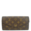 LOUIS VUITTON Sarah Monogram Canvas Wallet Cerise
