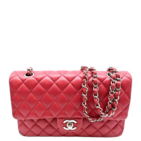 black and pink chanel bag new