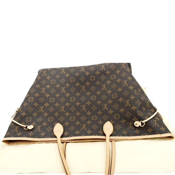 LOUIS VUITTON Neverfull GM Monogram Canvas Tote Bag Fuchsia