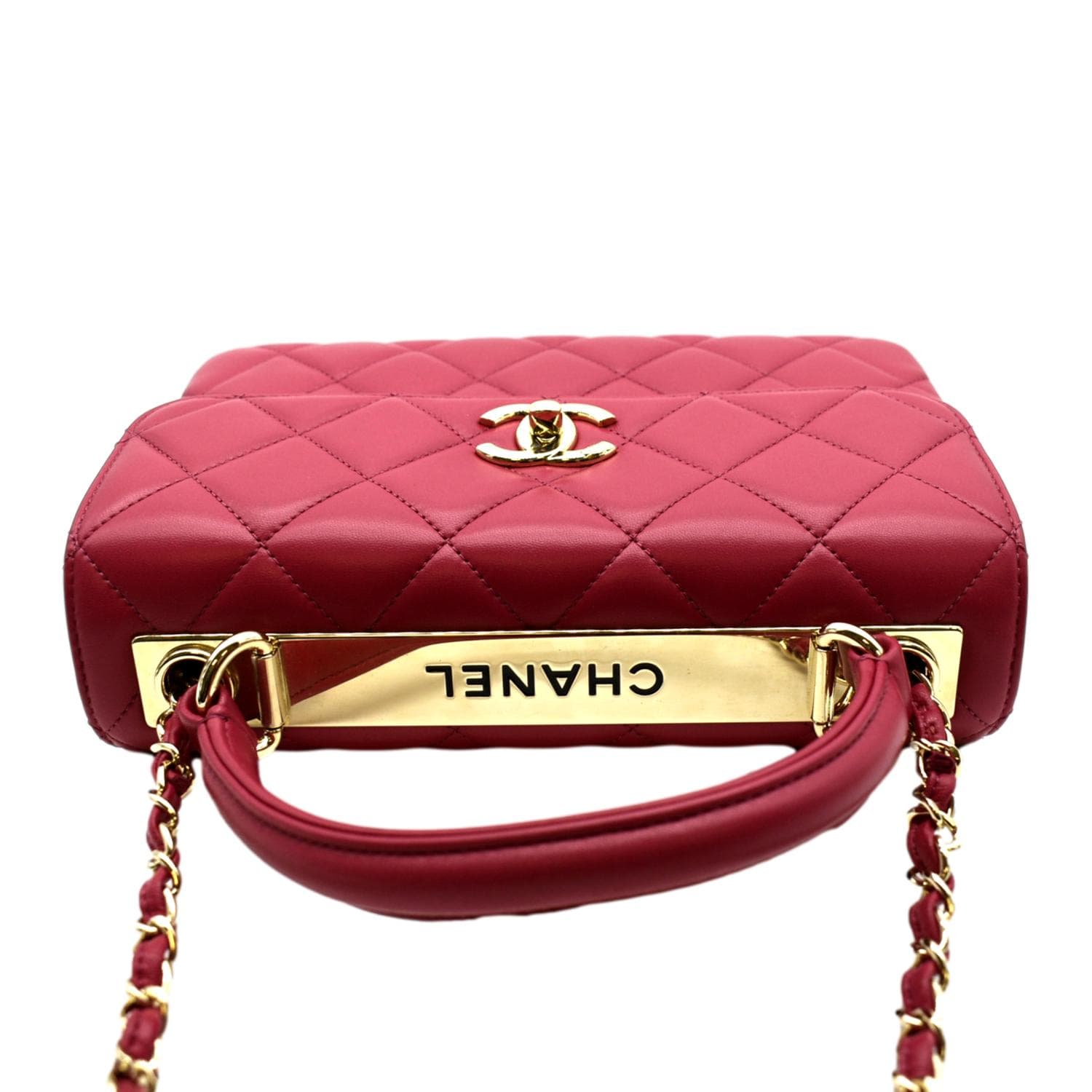 Chanel Top Handle Wallet On Chain WOC Pink Caviar Gold Hardware 22S – Coco  Approved Studio