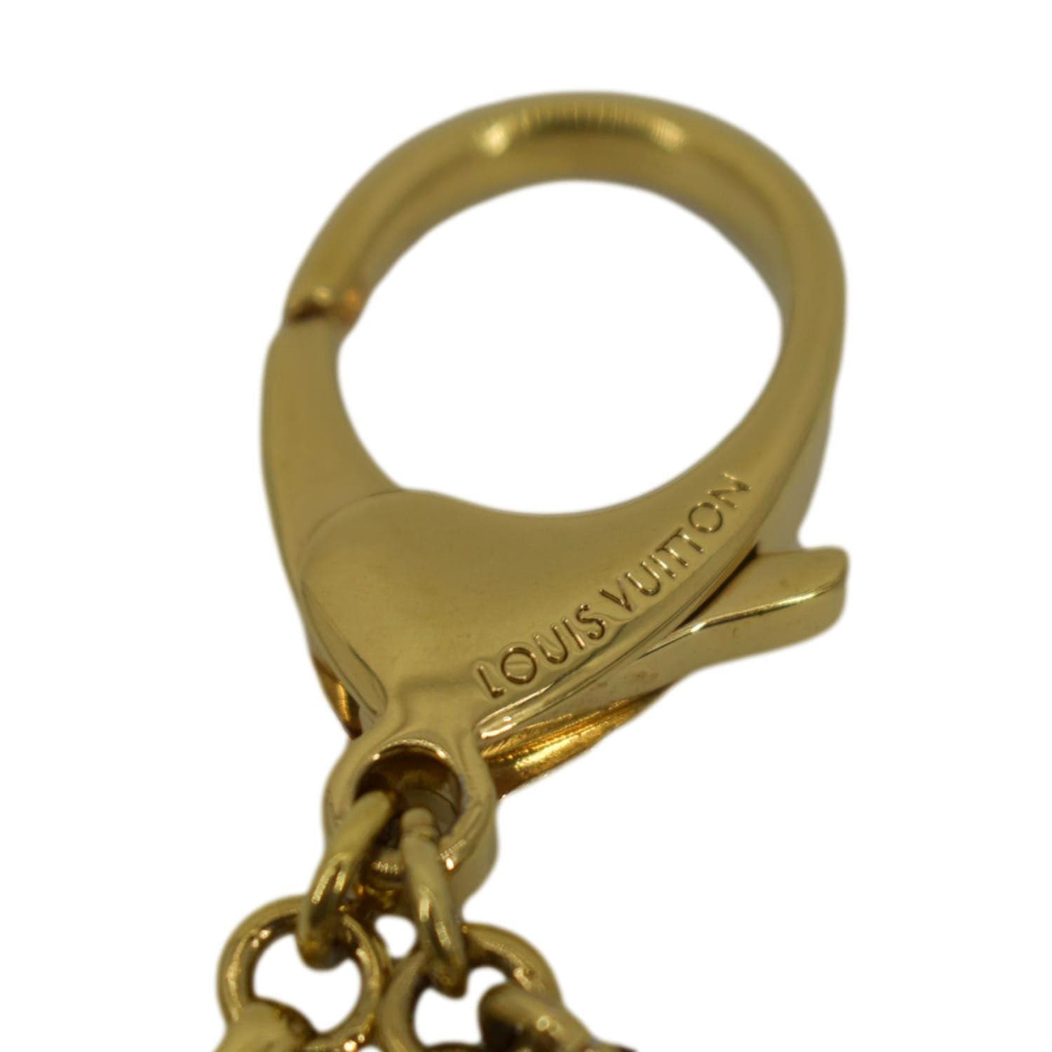 Louis Vuitton, Accessories, New Louis Vuitton Gold Insolence Tortoise  Shell Goldtone Key Chain Bag Charm