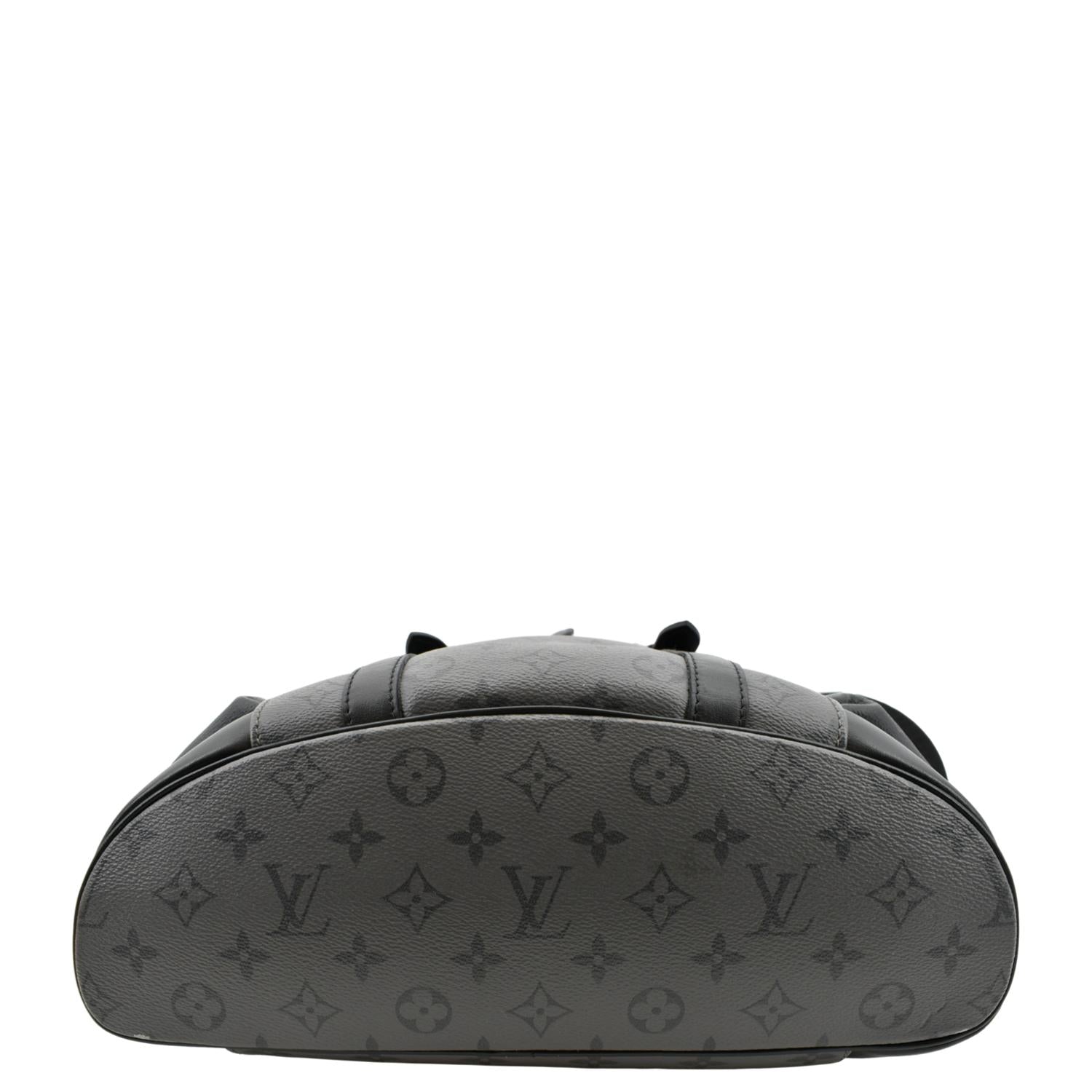 louis vuitton christopher backpack pm n93491 LOUIS VUITTON Christopher PM Reverse Monogram Eclipse Backpack Bag Bla
