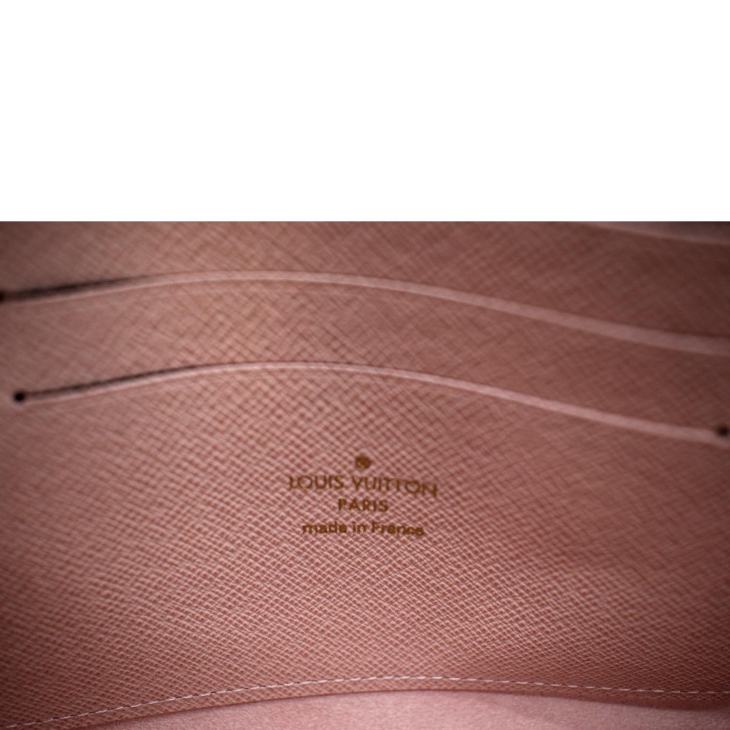 Louis Vuitton Brown Monogram Pink Double Pochette Crossbody Holiday  Vivienne