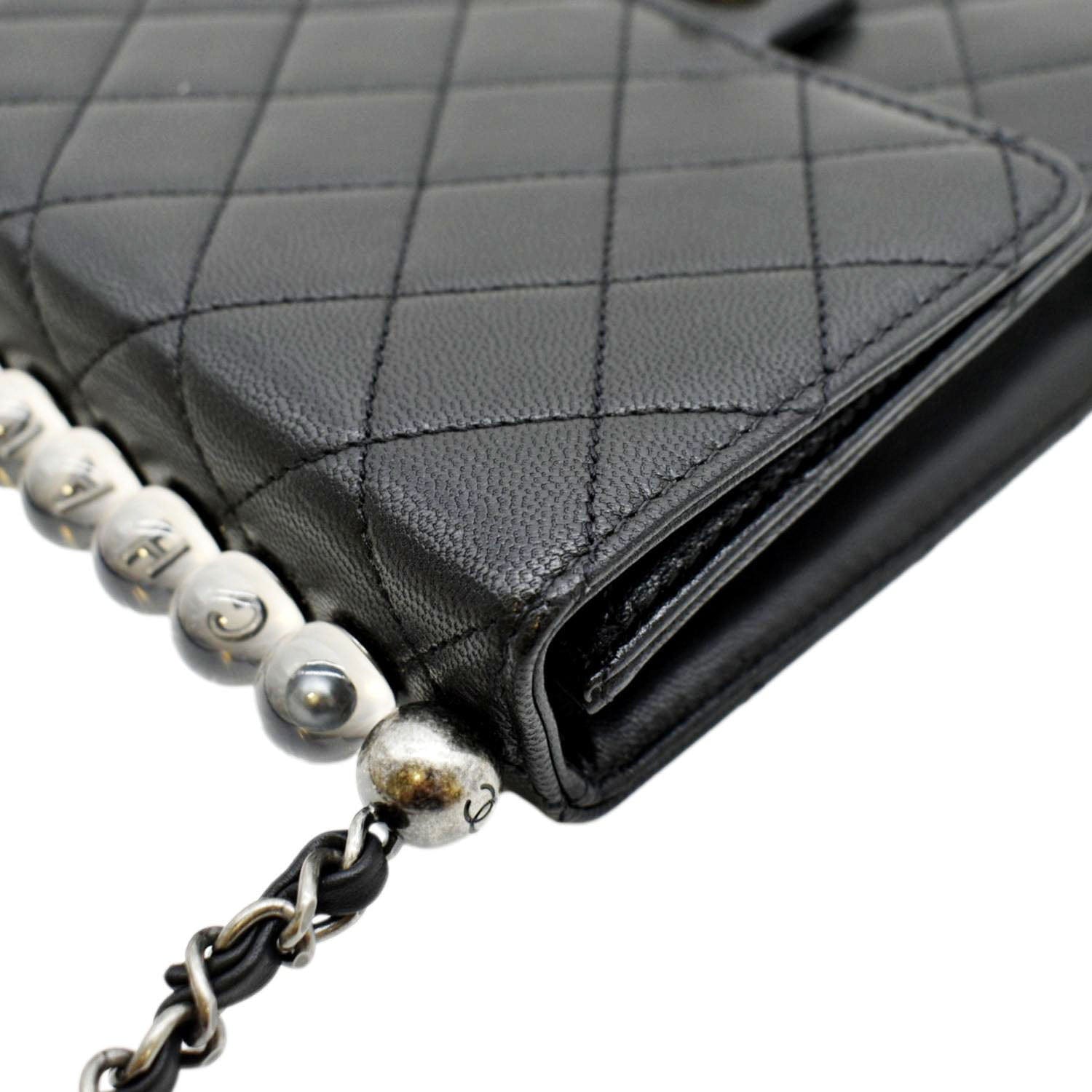 Pristine 19S Chanel Chic Pearls Quilted Flap Bag Black GHW – Boutique Patina