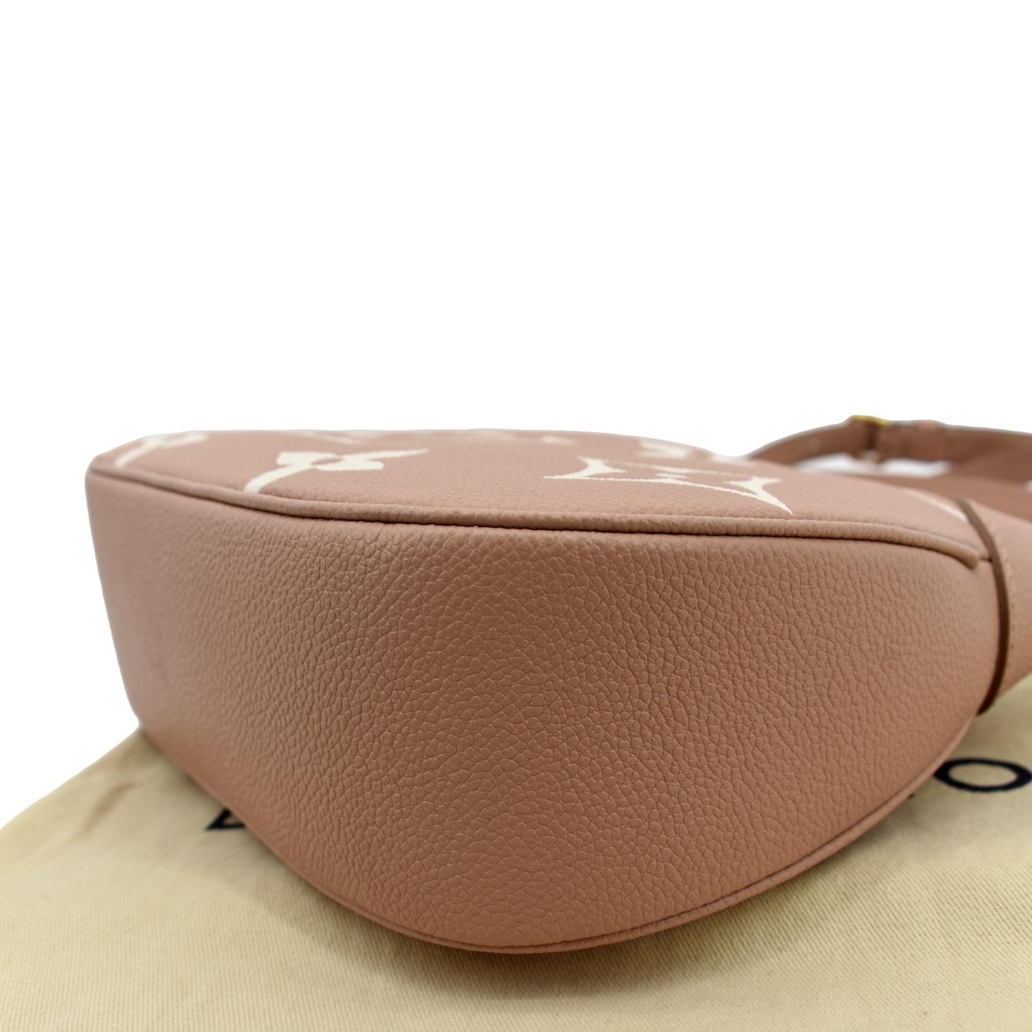 Bagatelle leather crossbody bag Louis Vuitton Pink in Leather