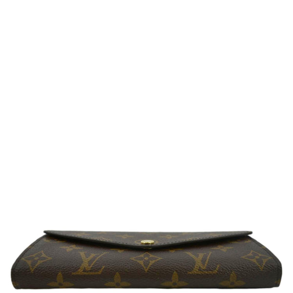 LOUIS VUITTON Sarah Monogram Canvas Wallet Cerise