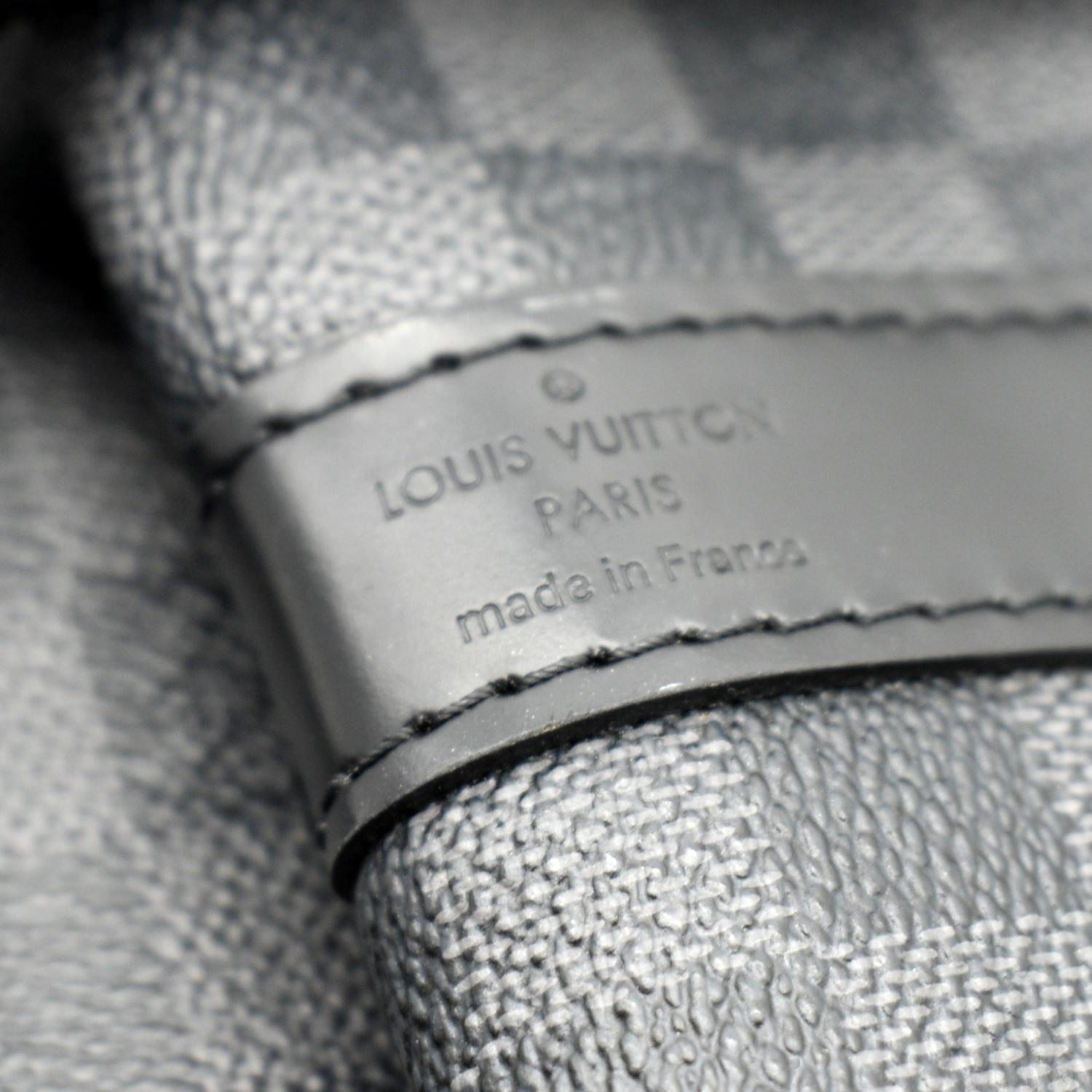 Louis Vuitton Keepall Bandoulière 55 Damier Graphite Canvas in