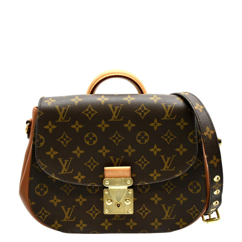 LOUIS VUITTON Eden Noe Monogram Canvas Shoulder Bag Brown