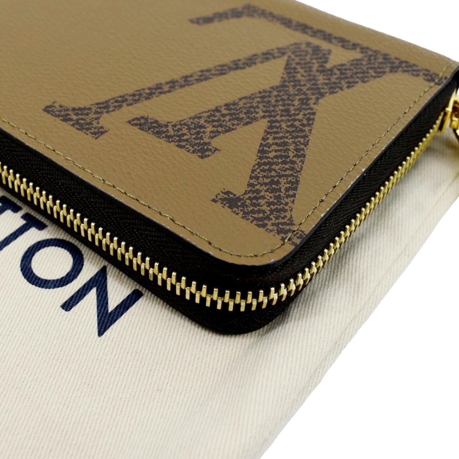 Louis Vuitton Giant Monogram Reverse Canvas Zippy Wallet