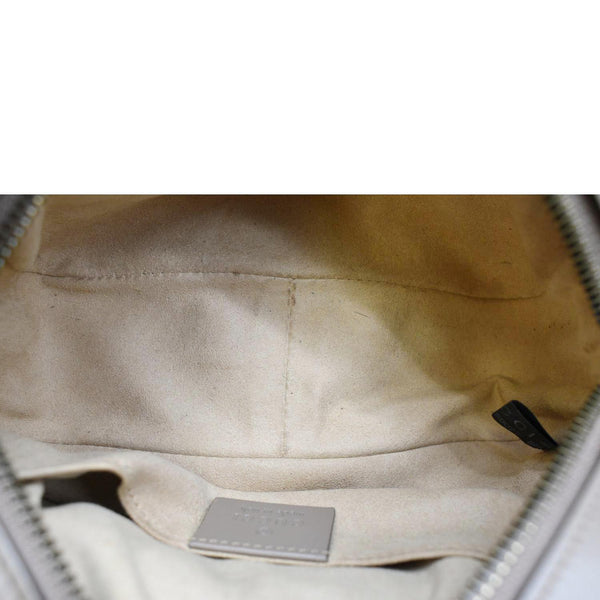 GUCCI GG Marmont Matelasse Mini Leather Crossbody Bag Beige 448065