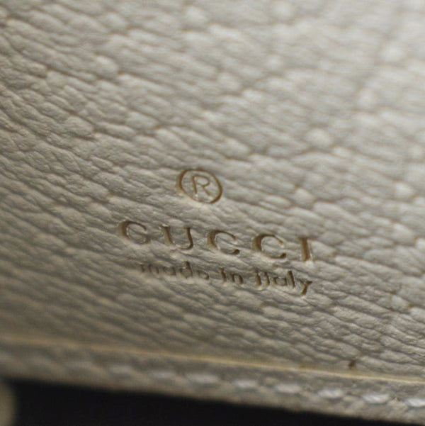 GUCCI Ophidia Flora Web GG Continental Supreme Canvas Wallet Beige 523154