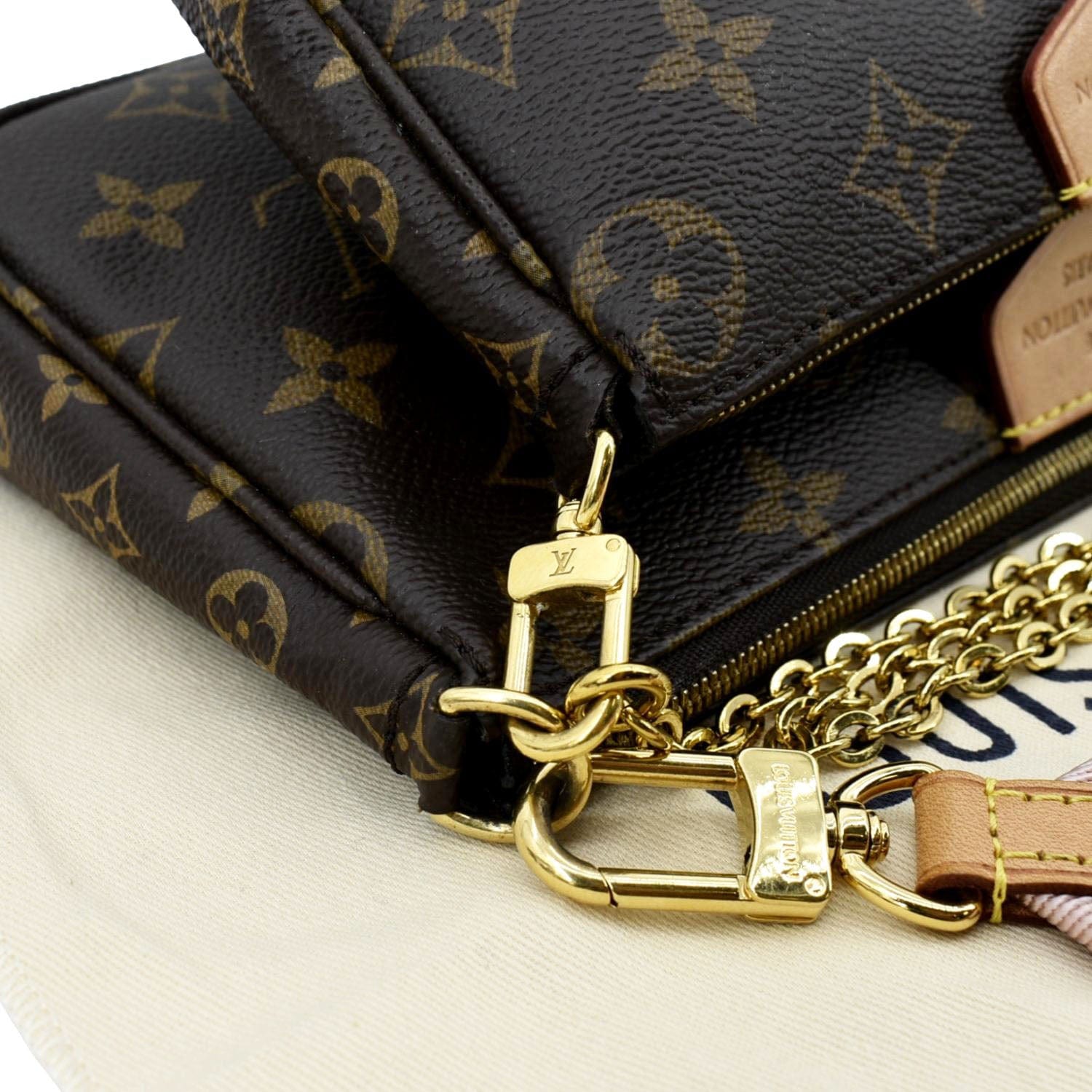 Louis Vuitton Monogram Multi Pochette Accessoires Chain