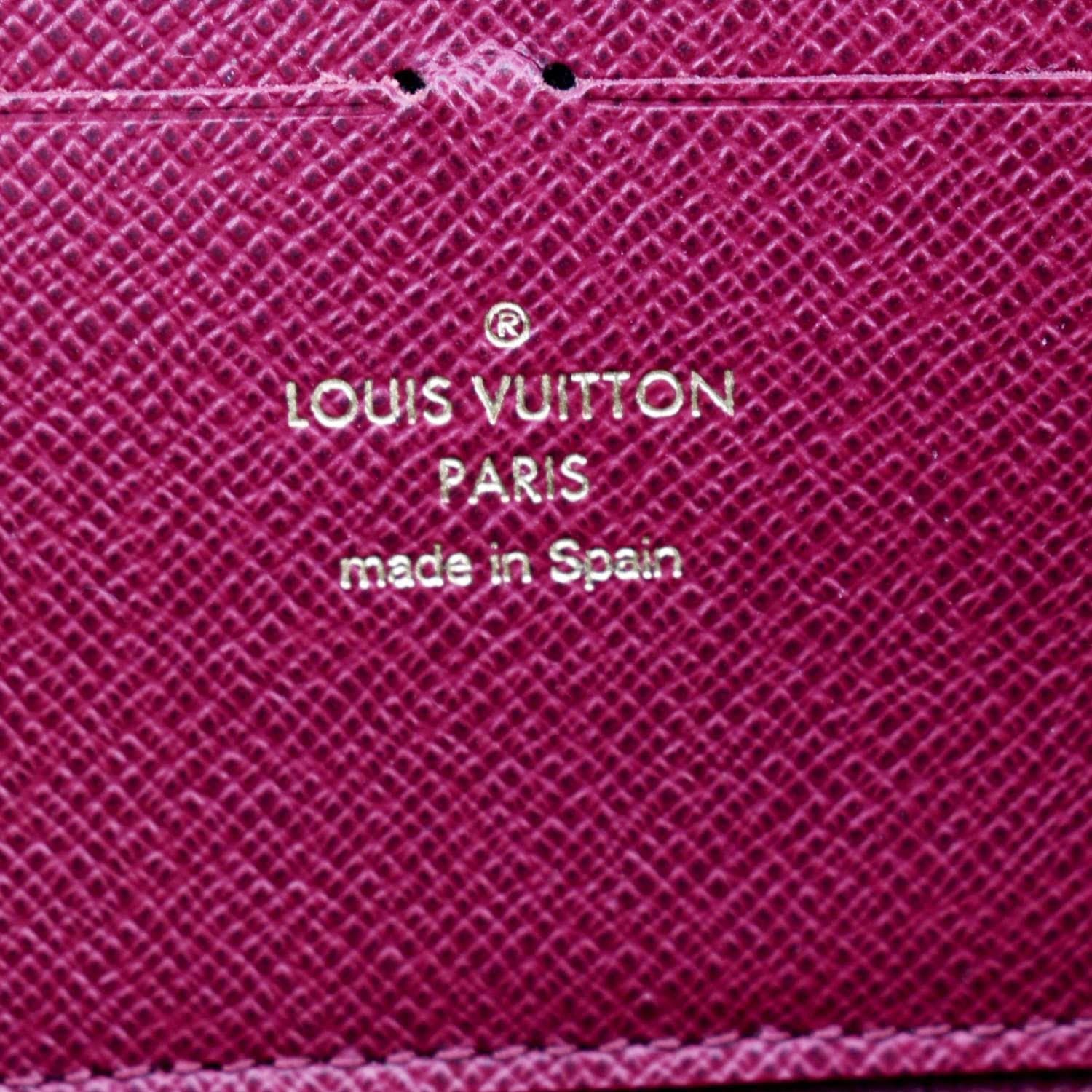 Clemence cloth wallet Louis Vuitton Brown in Cloth - 37320794