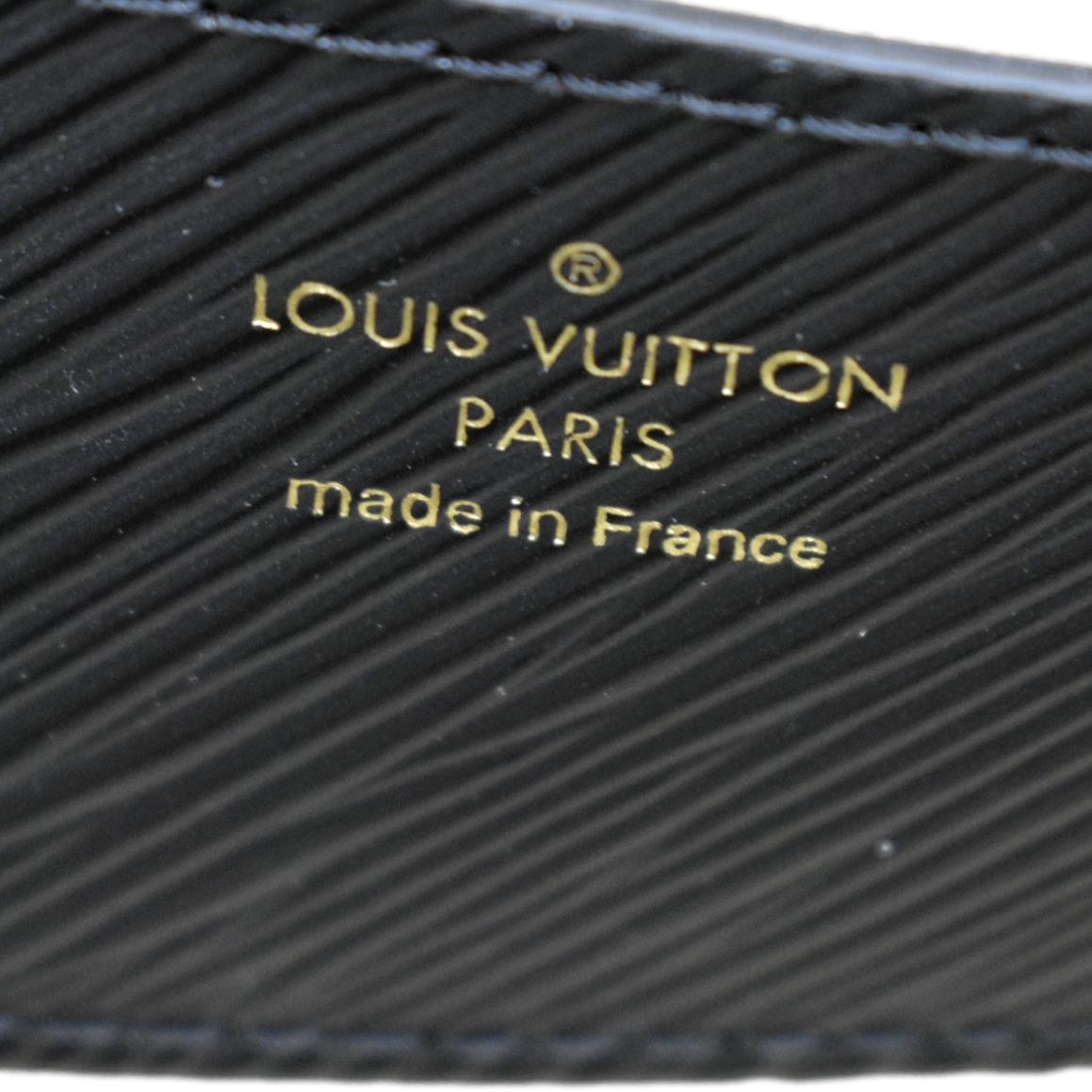 LOUIS VUITTON Epi Twist Shoulder Bag MM Black 1290303