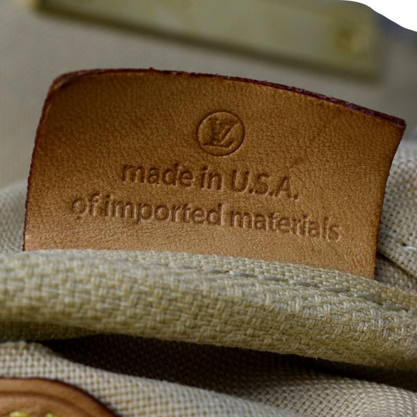 LOUIS VUITTON Favorite MM Damier Azur Crossbody Bag White