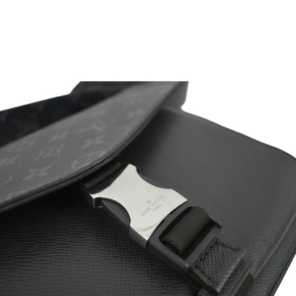 LOUIS VUITTON Taigarama Messengerama Monogram Eclipse Messenger Bag Grey