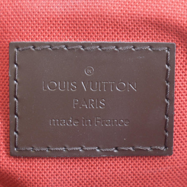 LOUIS VUITTON Siena MM Damier Ebene Shoulder Bag Brown