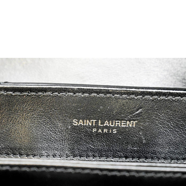 Yves Saint Laurent Toy Matelasse Leather Crossbody Bag in Black Color - Stamp