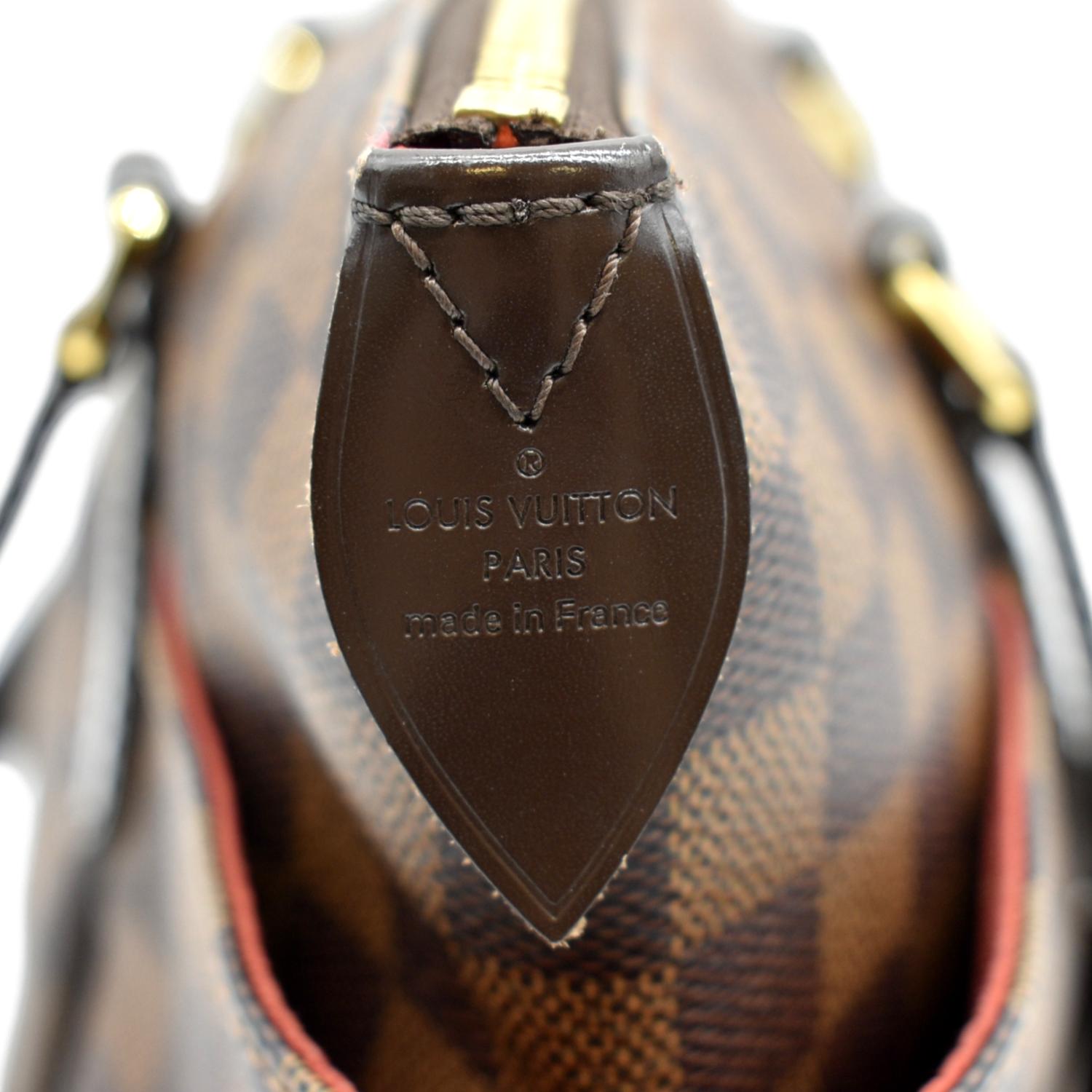 Louis Vuitton Totally PM Damier Ebene Tote Shoulder Bag Brown