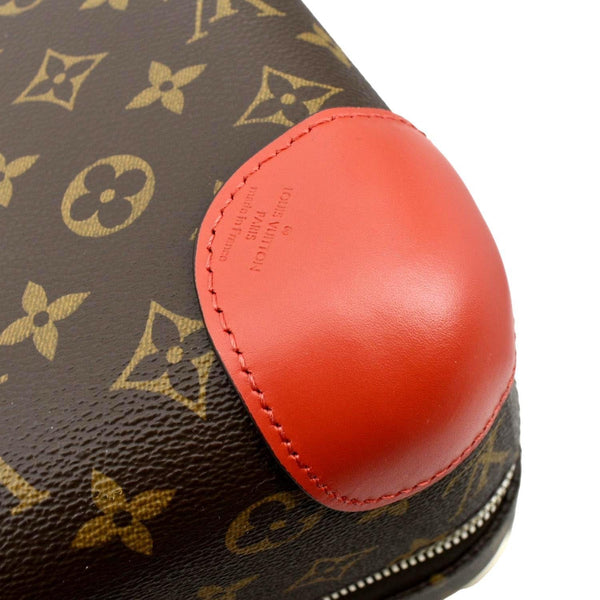 LOUIS VUITTON Horizon 55 Monogram Canvas Rolling Suitcase Cerise
