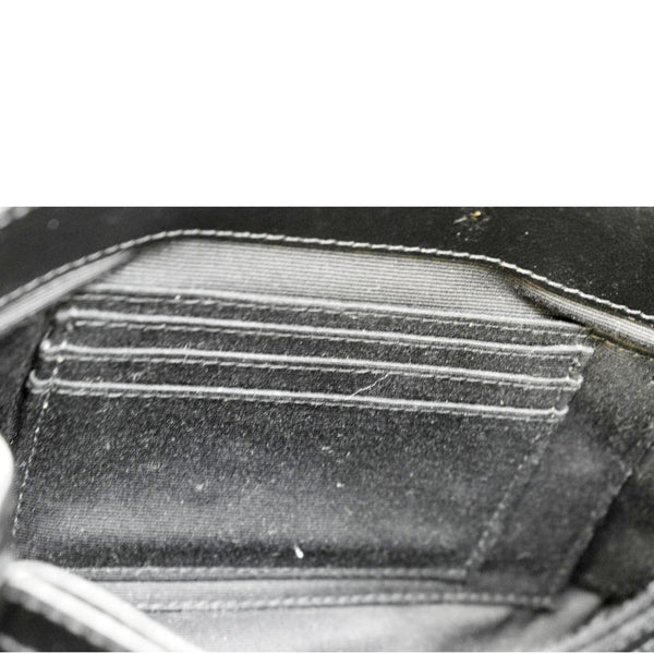 Yves Saint Laurent Toy Matelasse Leather Crossbody Bag in Black Color - Inner