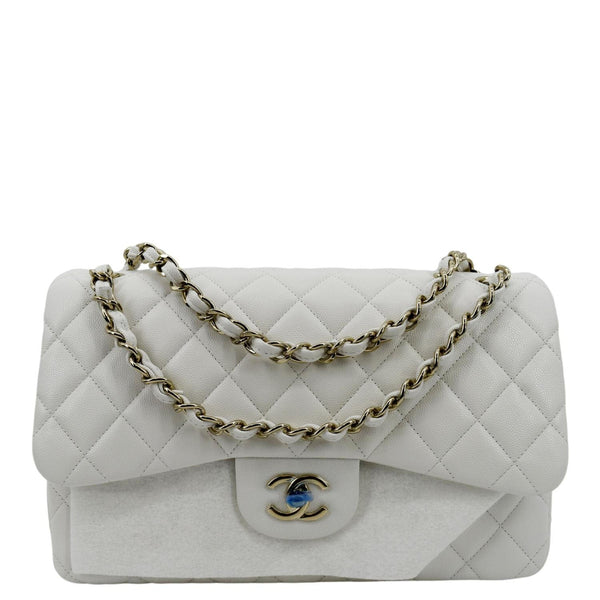 Chanel Jumbo Flap Quilted Leather Shoulder Bag
