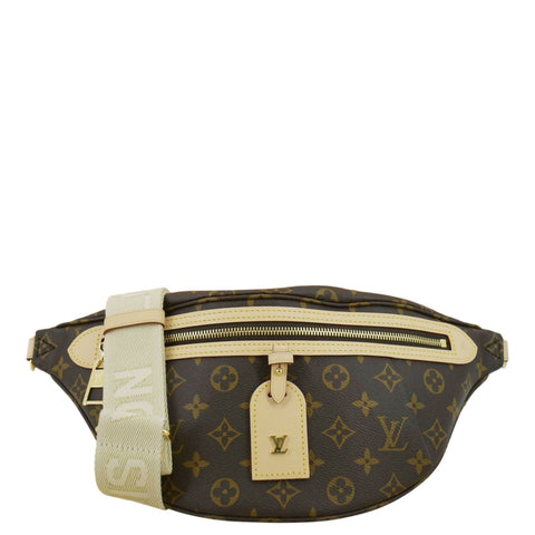 LOUIS VUITTON High Rise Monogram Canvas Bumbag Brown