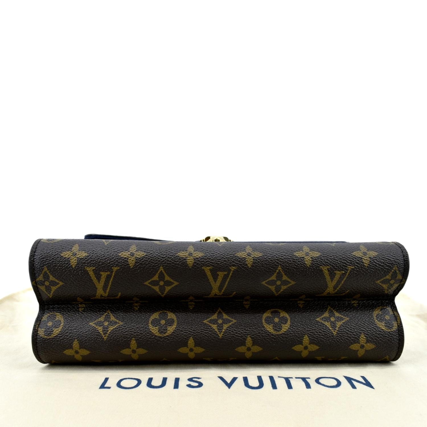LOUIS VUITTON Victoire Monogram Canvas Crossbody Bag Navy