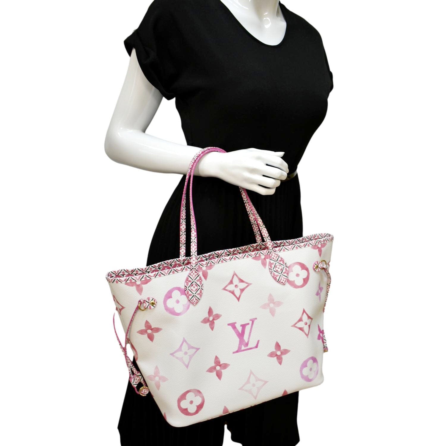 white and pink louis vuitton