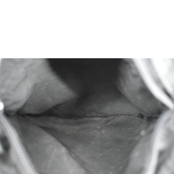 PRADA Nylon Crossbody Messenger Bag Black