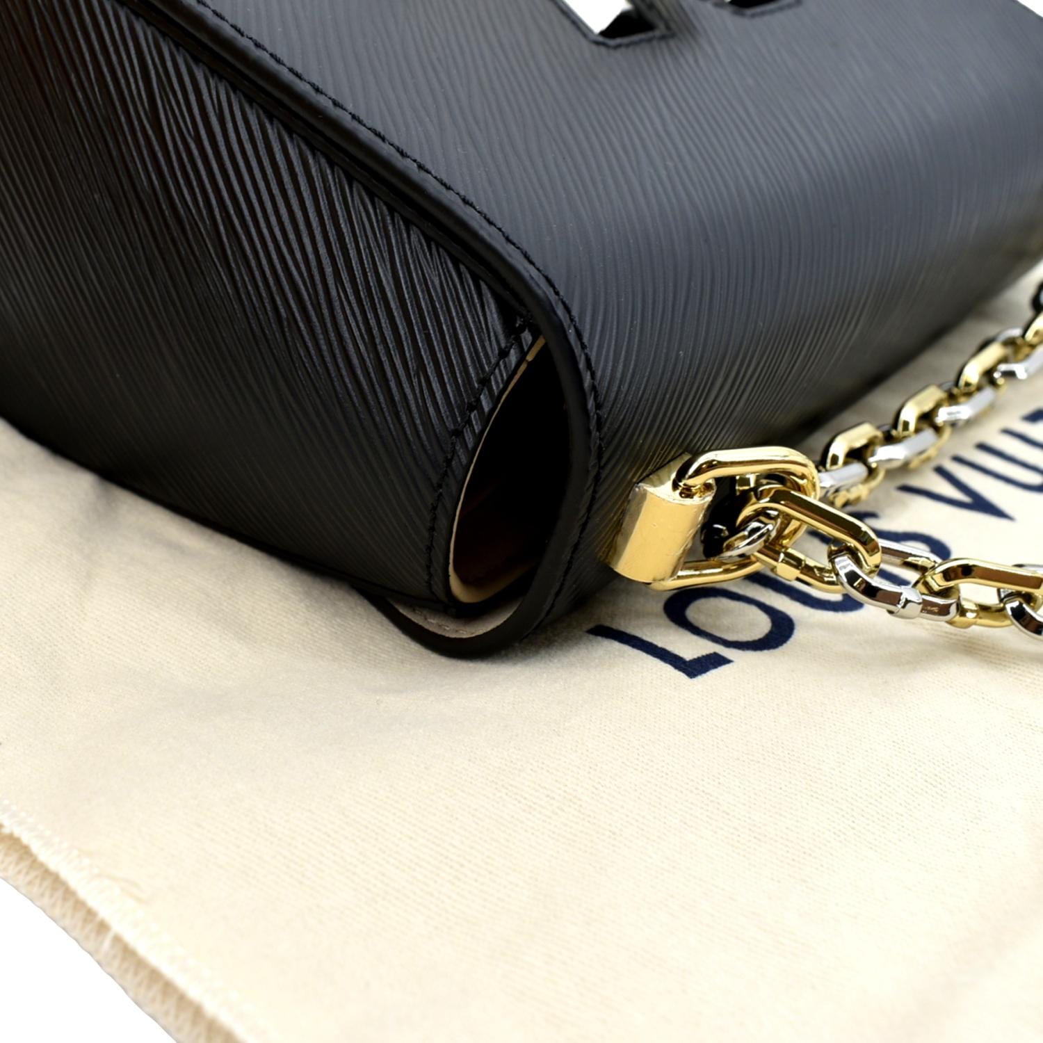Louis Vuitton Blue Epi Leather Limited Edition Twist Shoulder bag Louis  Vuitton