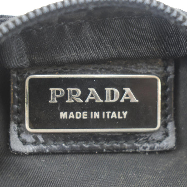 PRADA Nylon Crossbody Messenger Bag Black