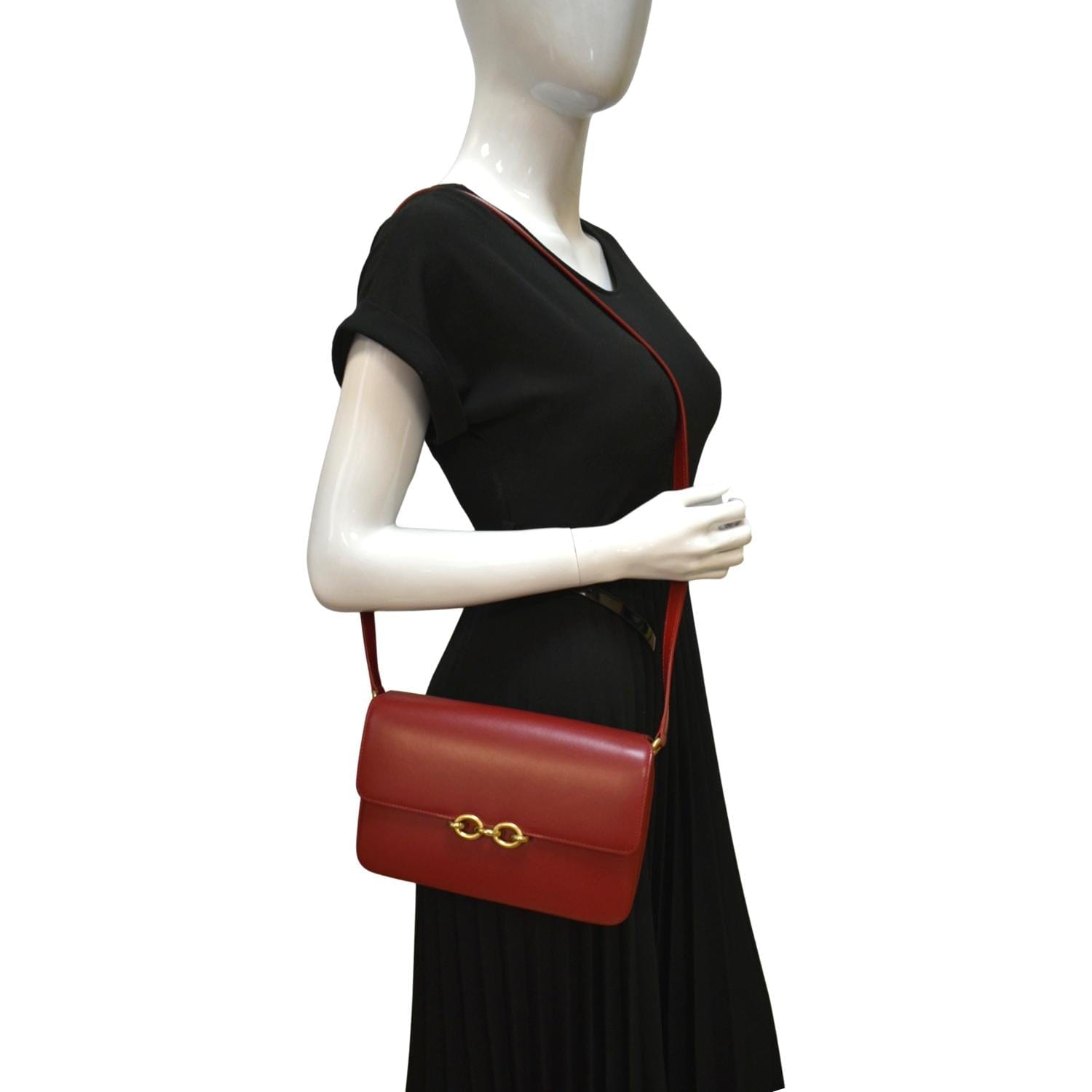 Le maillon satchel in smooth leather Clearance