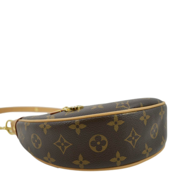 LOUIS VUITTON Loop Monogram Canvas Baguette Bag Brown