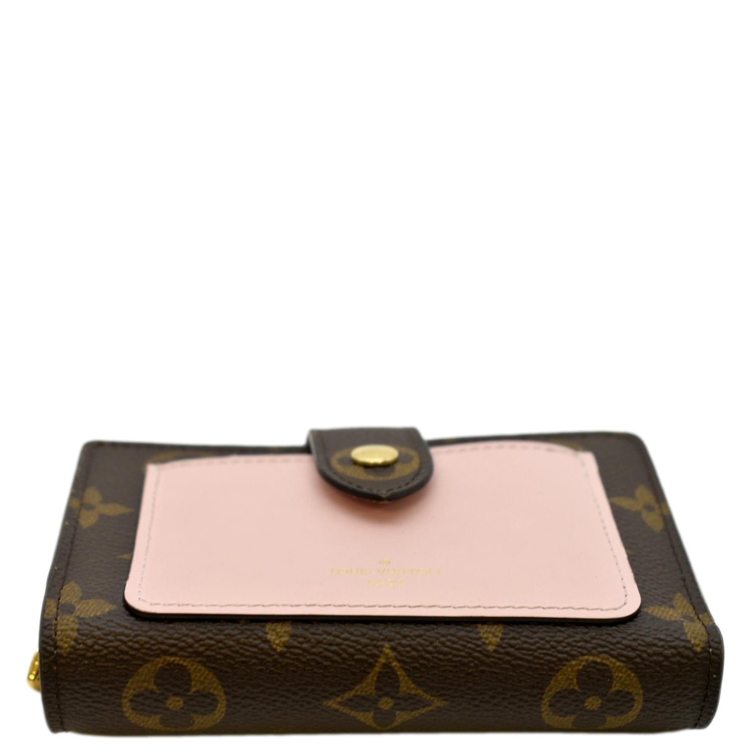Louis Vuitton Monogram Canvas Rose Ballerine Juliette Compact Wallet -  Yoogi's Closet