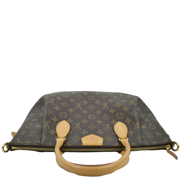 LOUIS VUITTON Turenne GM Monogram Canvas Shoulder Bag Brown