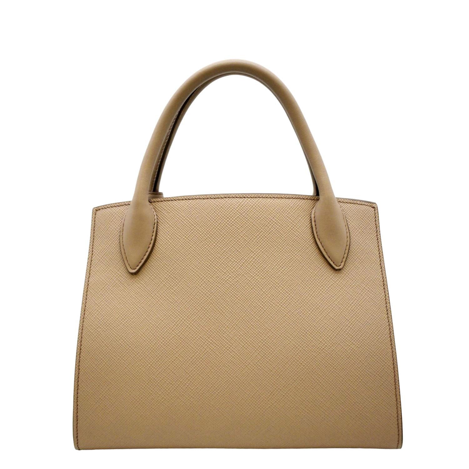 Prada Monochrome Saffiano Leather Bag