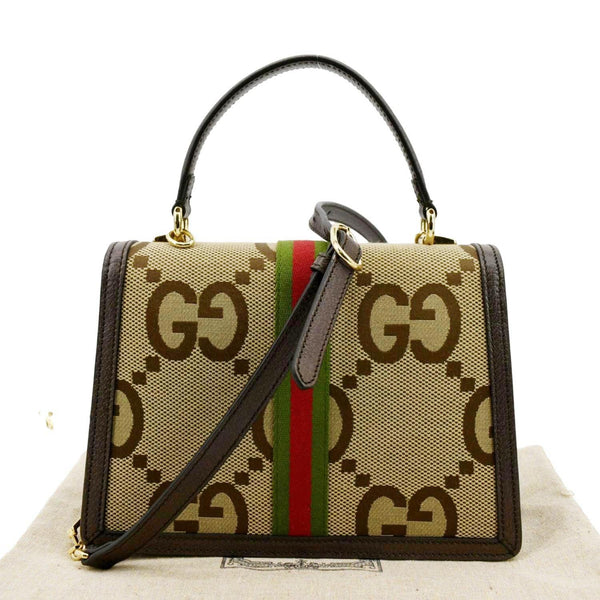 Gucci Ophidia Small GG Canvas Tote Shoulder Bag Beige Color