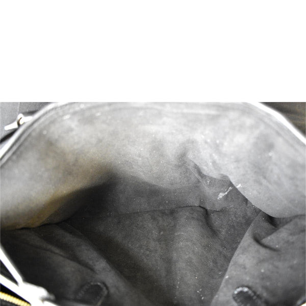 Louis Vuitton Popincourt MM Monogram Shoulder Bag in Brown/Noir Color - Inner