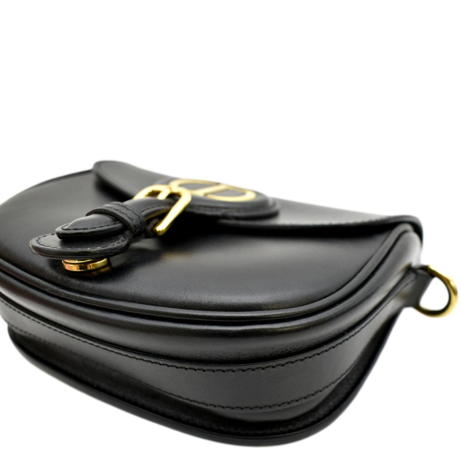 Dior Bobby Leather Crossbody Bag Black