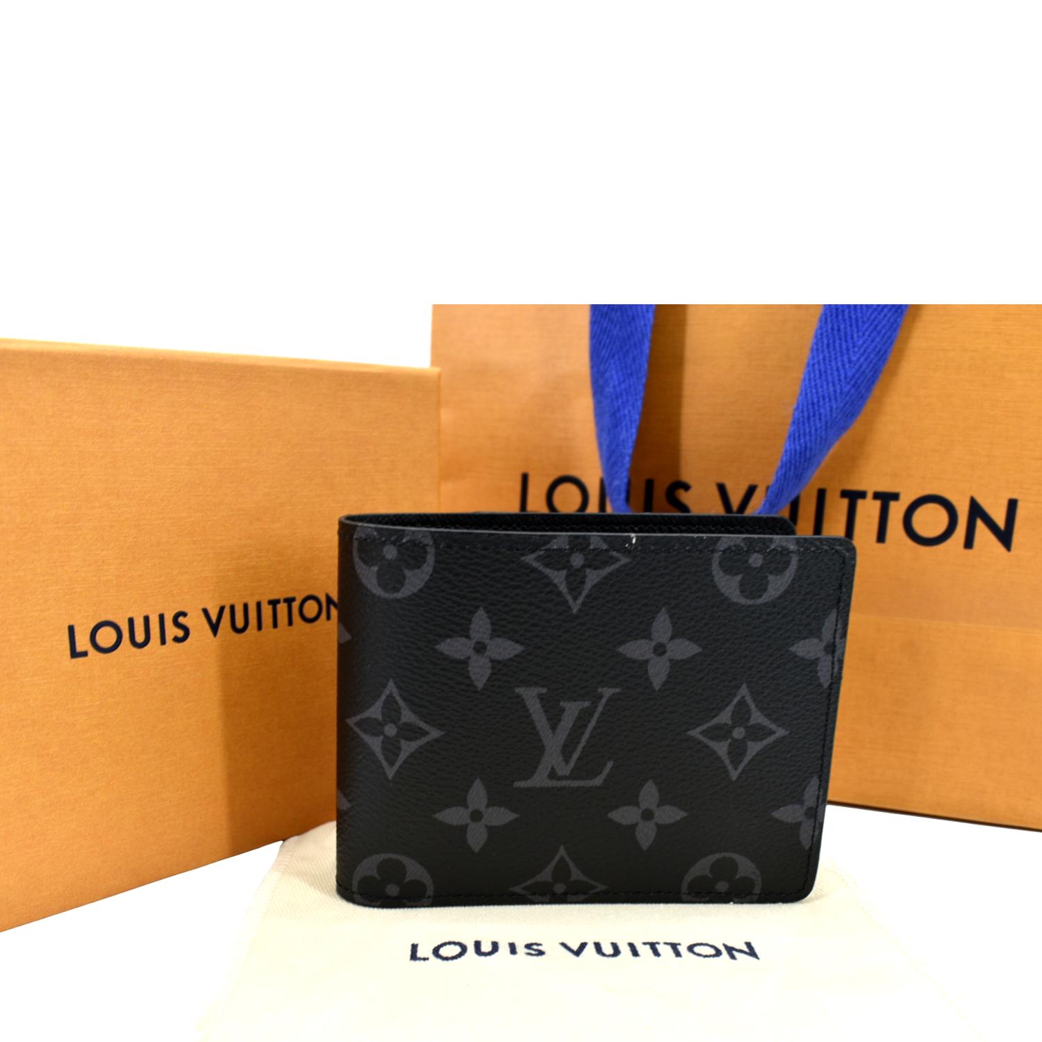 Louis Vuitton Wallet Multiple Monogram Eclipse