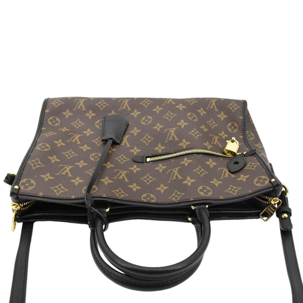 Louis Vuitton Popincourt MM Monogram Shoulder Bag in Brown/Noir Color - Top