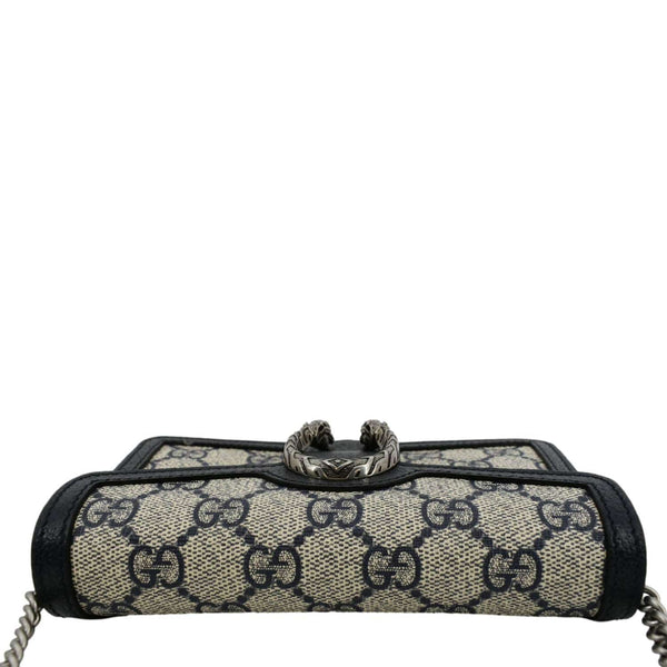 GUCCI Dionysus GG Super Mini Canvas Crossbody Bag Beige 446482