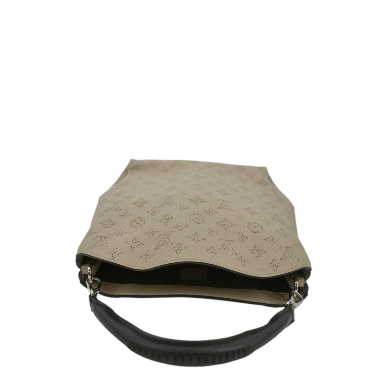 Louis Vuitton Babylone Mahina Calfskin Leather Satchel Bag