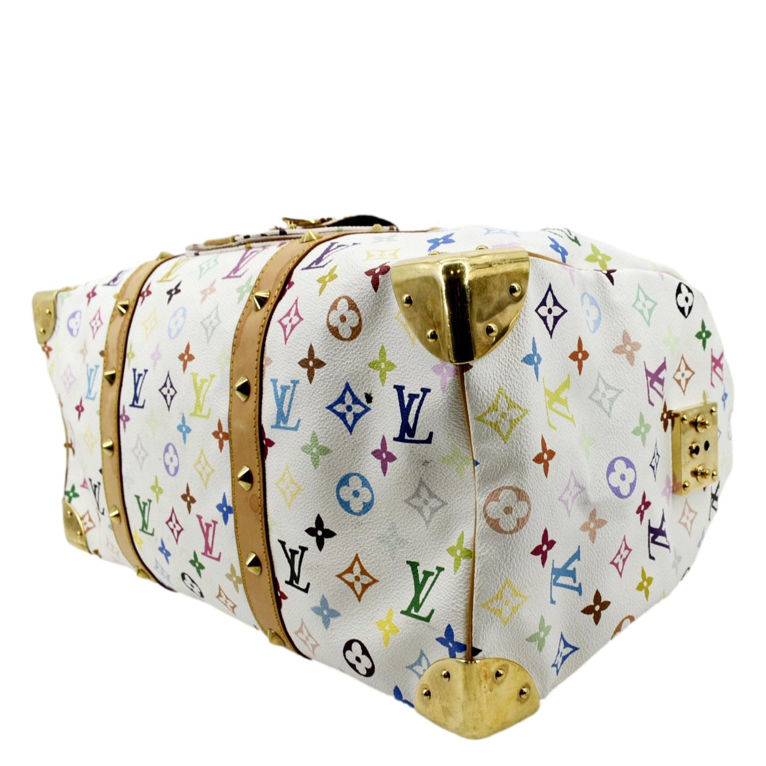 Louis Vuitton Keepall Bandouliere Bag Limited Edition Garden Monogram  Canvas 45 Multicolor 22124151