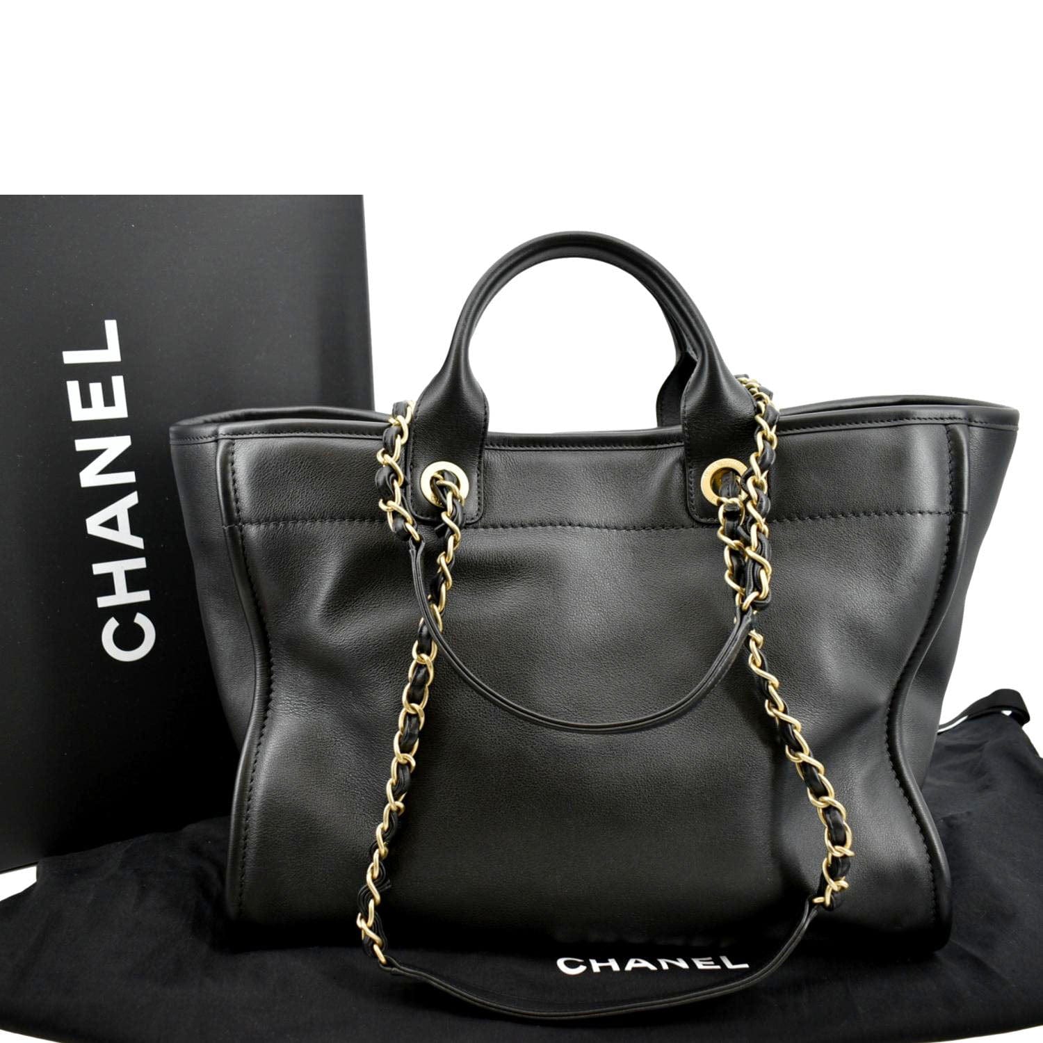 Deauville leather tote