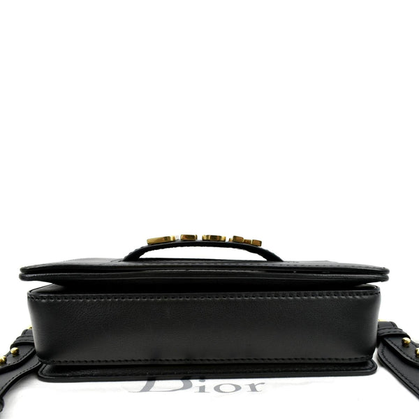CHRISTIAN DIOR Dio(r)evolution Flap Calfskin Crossbody Bag Black