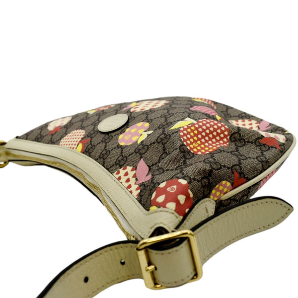 GUCCI Les Pommes GG Canvas Shoulder Bag Multicolor 598125