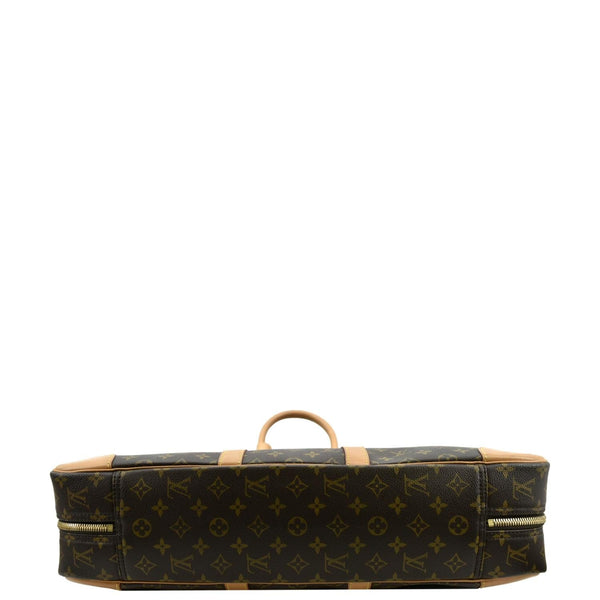 LOUIS VUITTON Sirius 45 Monogram Canvas Suitcase Travel Bag Brown